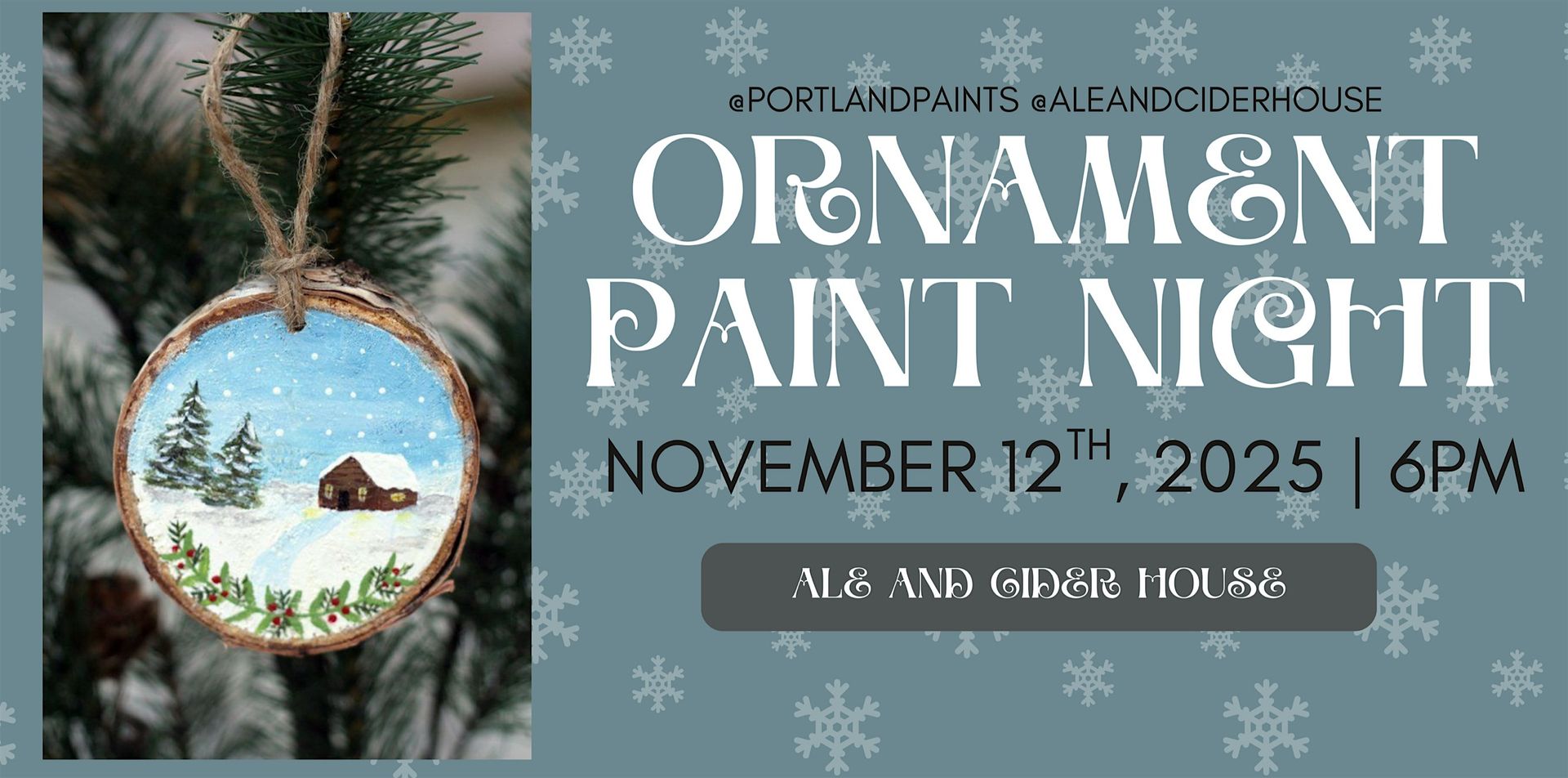 Ornament Paint Night