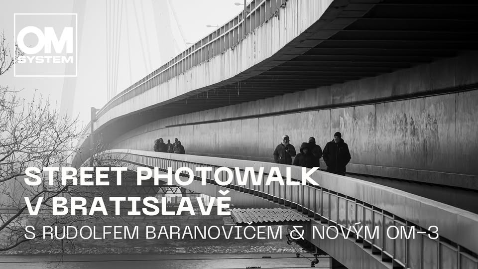 FOTO WORKSHOP | Dopolední a odpolední photowalk s Rudo Baranovičem v Bratislavě