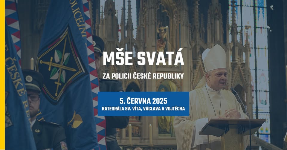 Slavnostní mše svatá za Policii České republiky