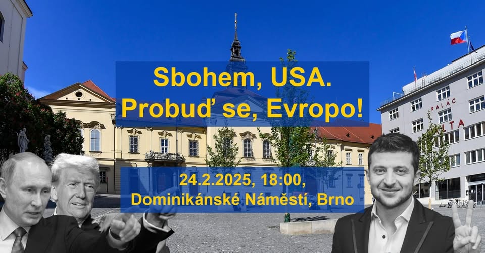 Sbohem, USA. Probuď se, Evropo!