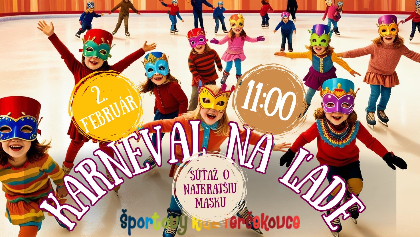 Fašiangový karneval na ľade