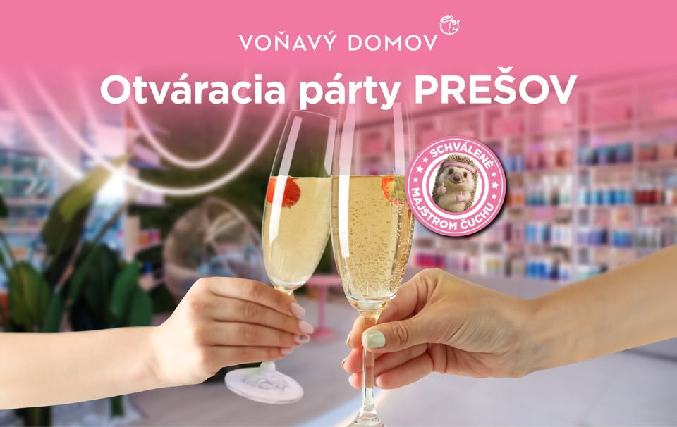🎉 Slávnostné otvorenie Voňavého domova v Prešove 💖