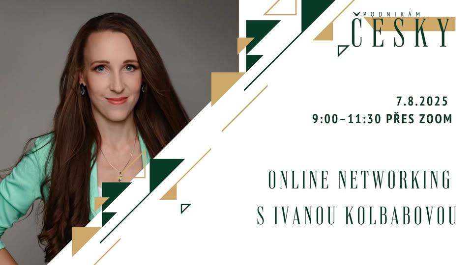 Networking s Ivanou Kolbabovou: Autorkou knihy Probuzení do bohatství