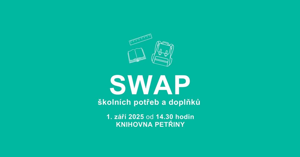 SWAP školních pomůcek v knihovně Petřiny