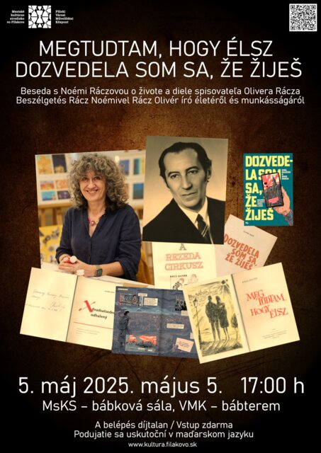 MEGTUDTAM, HOGY ÉLSZ / DOZVEDELA SOM SA, ŽE ŽIJEŠ