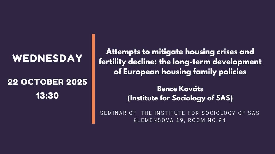 Attempts to mitigate housing crises and fertility decline: the long-term development