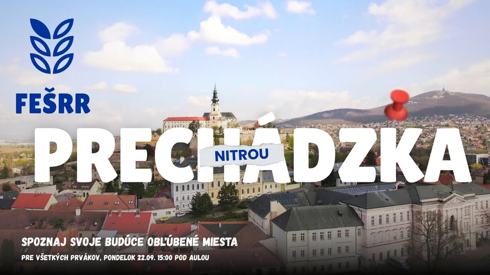 PRECHÁDZKA s prvákmi po NITRE