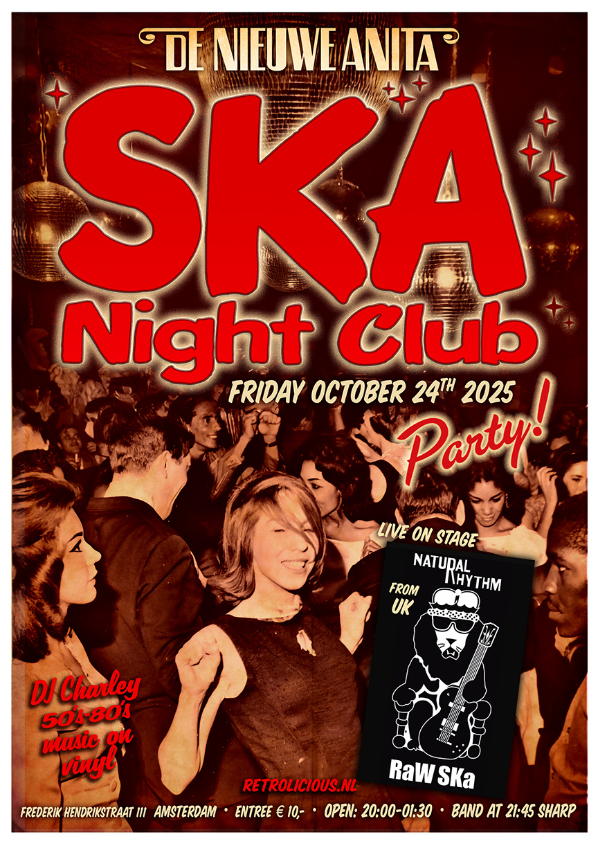 Ska Night Club Party: live: Natural Rhythm + DJ Charley