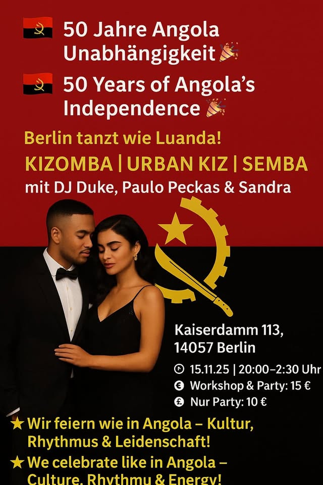 Kizomba Night – 50 Years of Freedom”