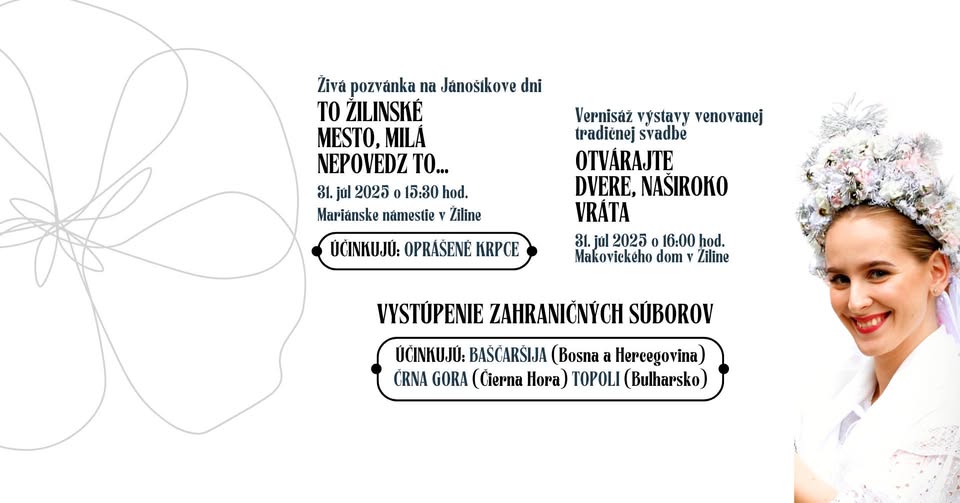 Otvorenie Jánošíkových dní v Žiline