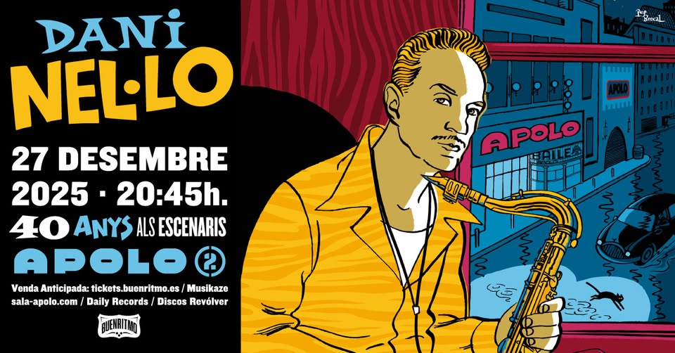 Dani Nel·lo 40 anys als escenaris