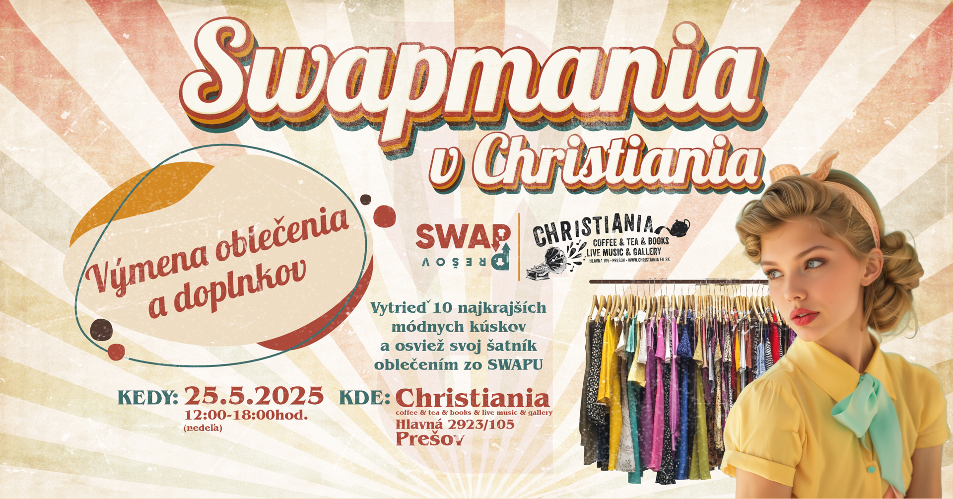 SWAPMANIA v Christiania!