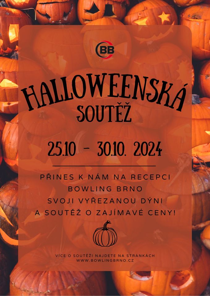 Halloweenská soutěž o nejkreativnější dýni