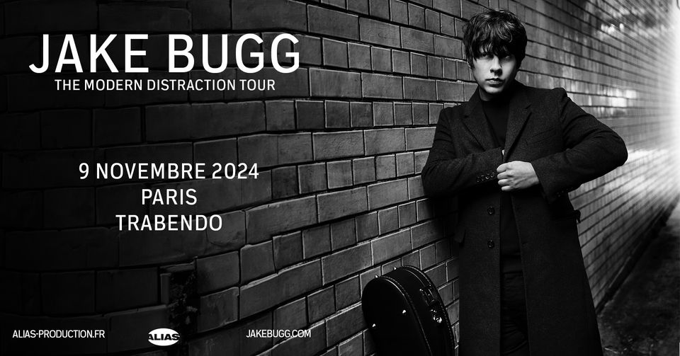 JAKE BUGG • Paris - Trabendo • 9 novembre 2024
