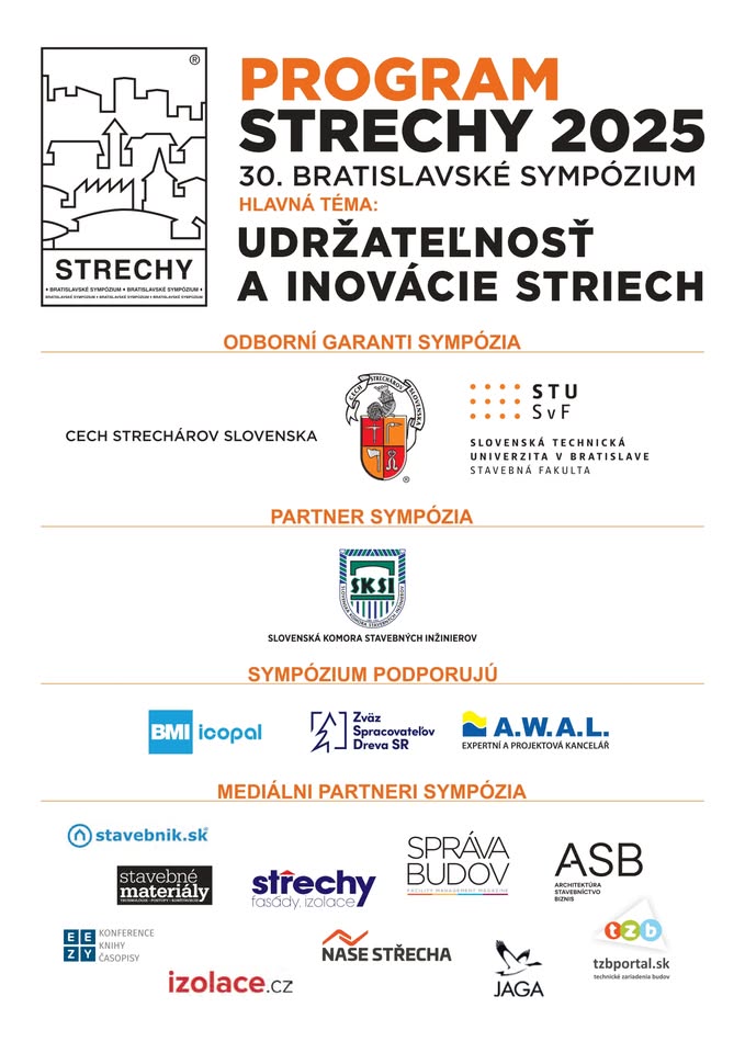 Medzinárodné sypózium IFD Strechy 2025
