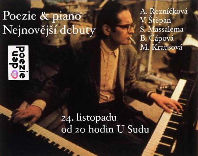 Poezie & piano Nejnovější debuty - Závěr festivalu Den poezie