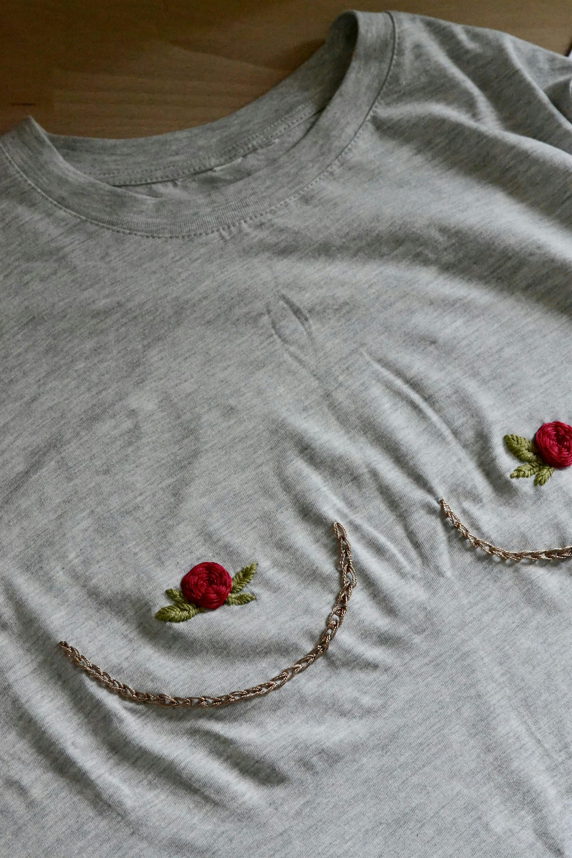 Boobs T-Shirt Embroidery Workshop in Berlin
