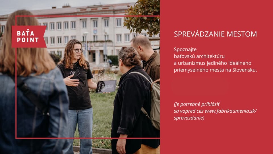 Baťovany - sprevádzanie po architektúre a urbanizme