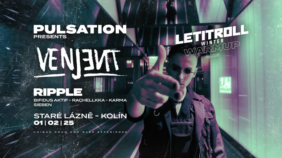 Pulsation pres. Venjent - Let It Roll Warm Up I DRUM&BASS EVENT