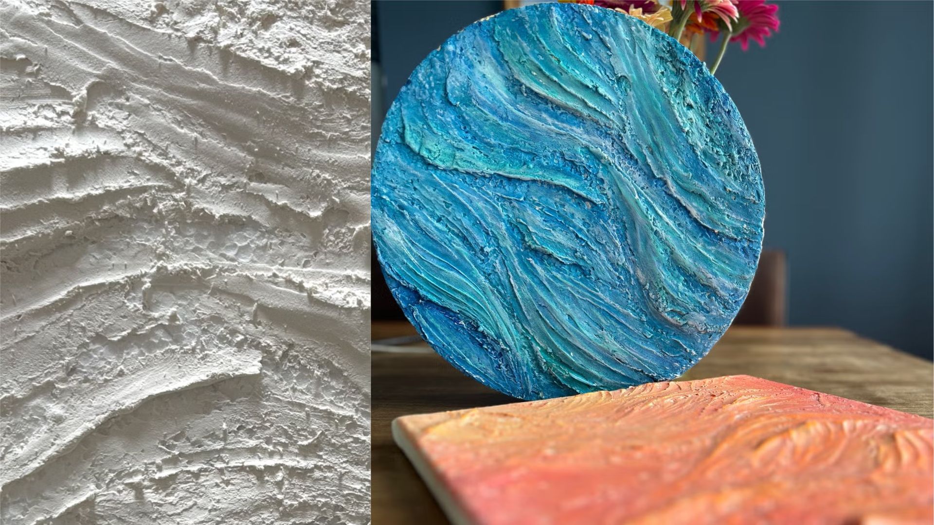 Sculpting Seascapes: Colorful Sunset Reliefs