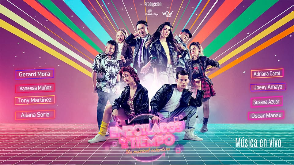 A musical from the 80s "Wounded up in time"