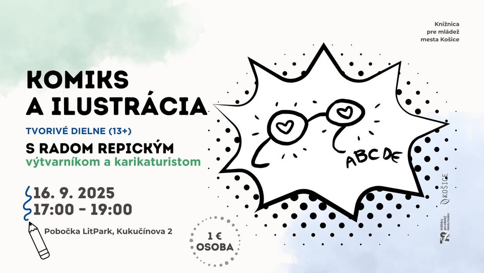 Komiks a ilustrácia – workshop s Radom Repickým