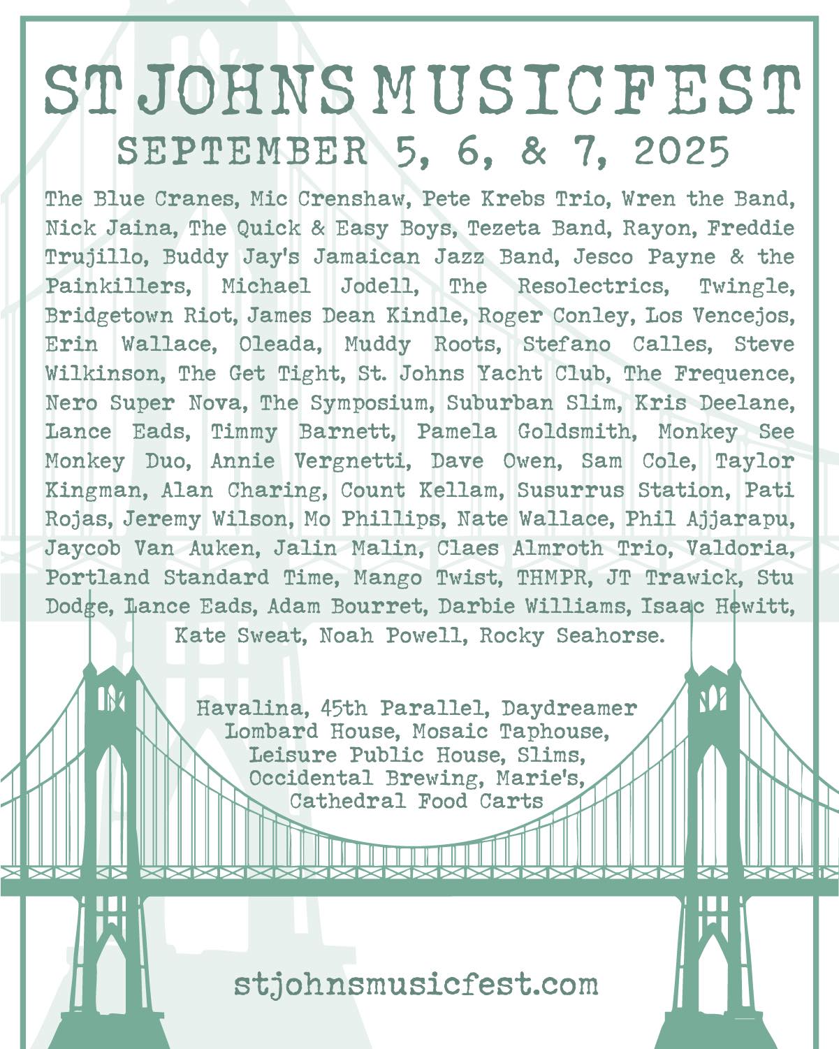 THMPR live at St. Johns Music Festival