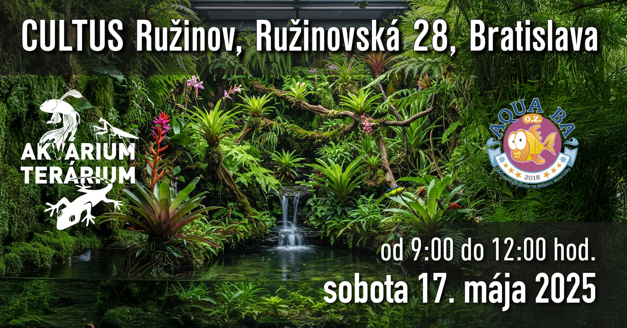 Predajná výstava Akvárium Terárium