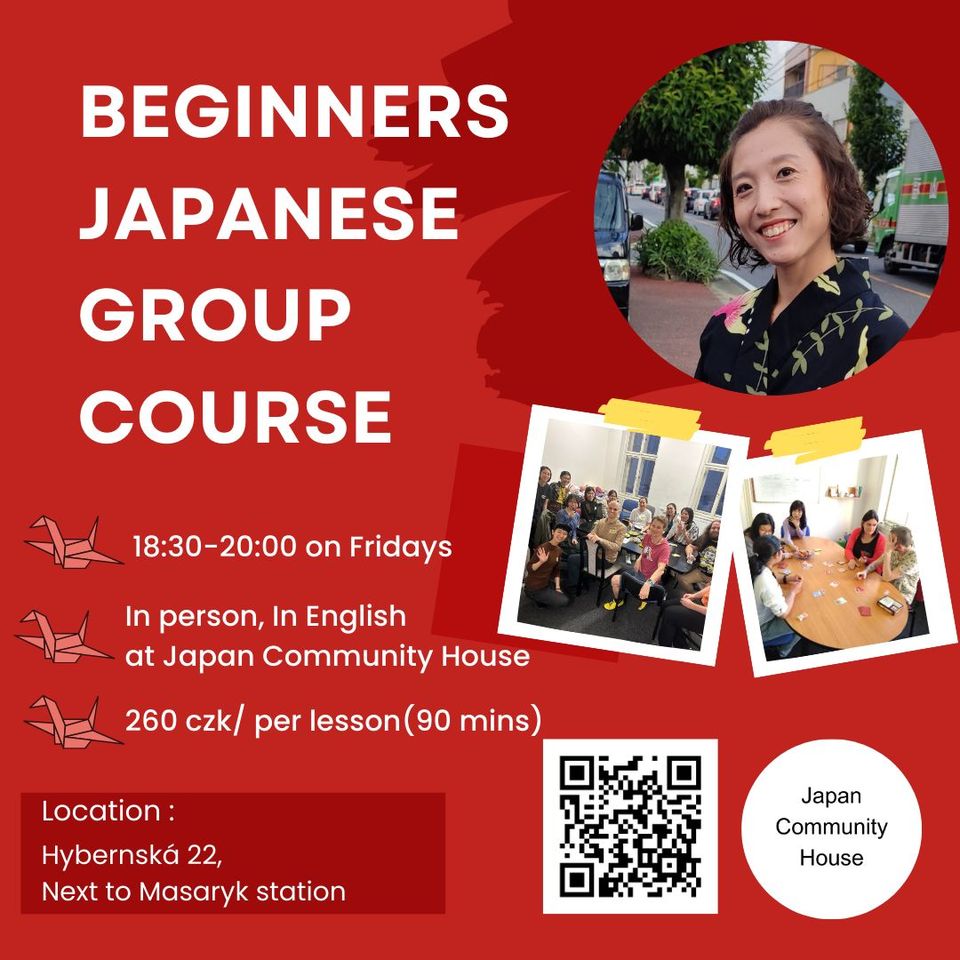 Beginner Japanese Group Class in Praha 1