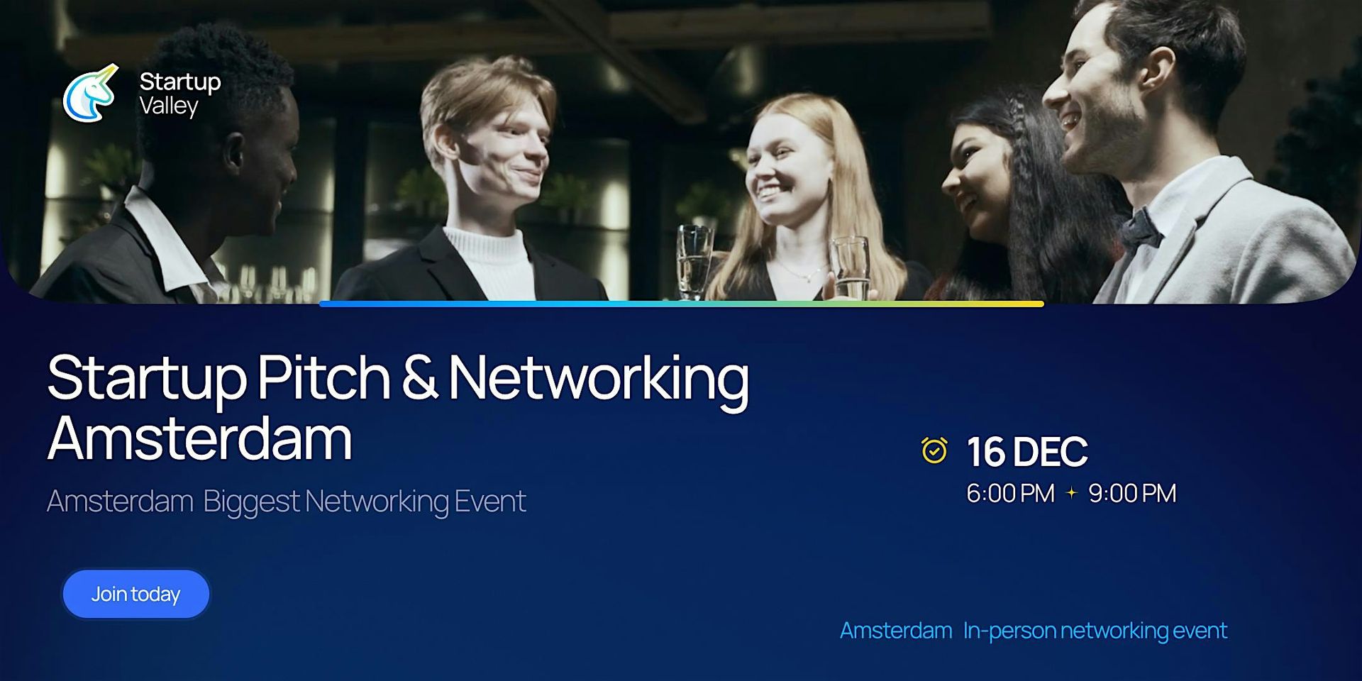 Startup Pitch & Networking Amsterdam