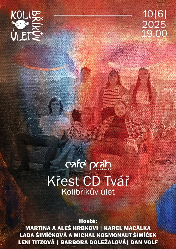 Křest CD TVÁŘ - Café Práh Brno
