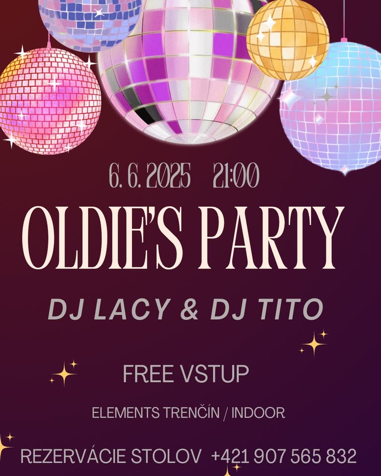OLDIES PÁRTY / ELEMENTS TRENČÍN