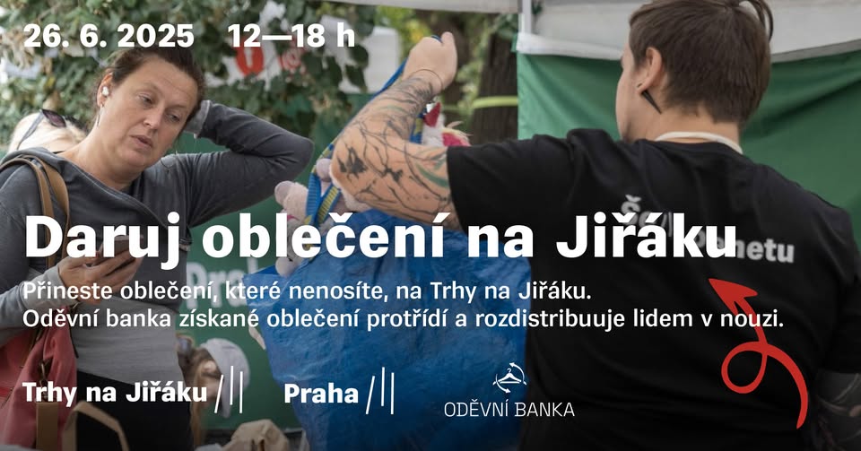 DARUJ OBLEČENÍ na Jiřáku