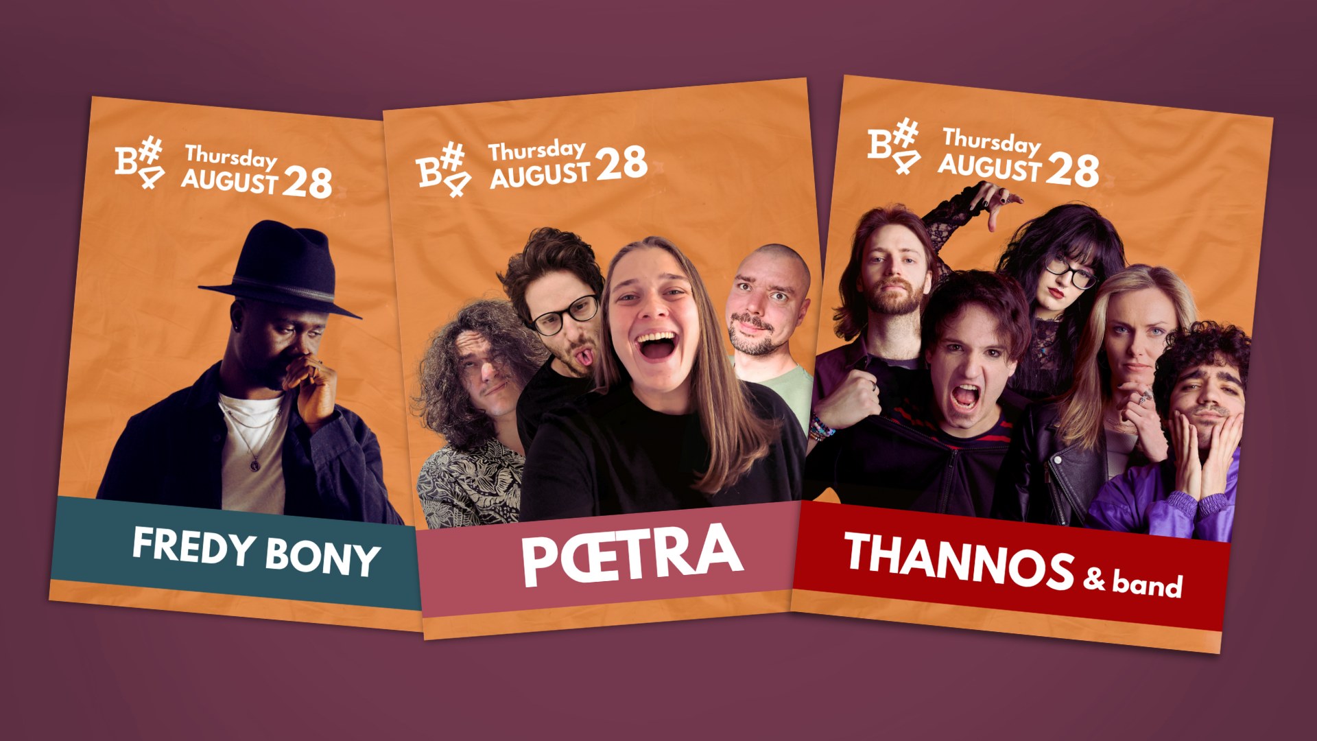 Thannos + PŒTRA + Fredy Bony | CONCERT at BURZA #4