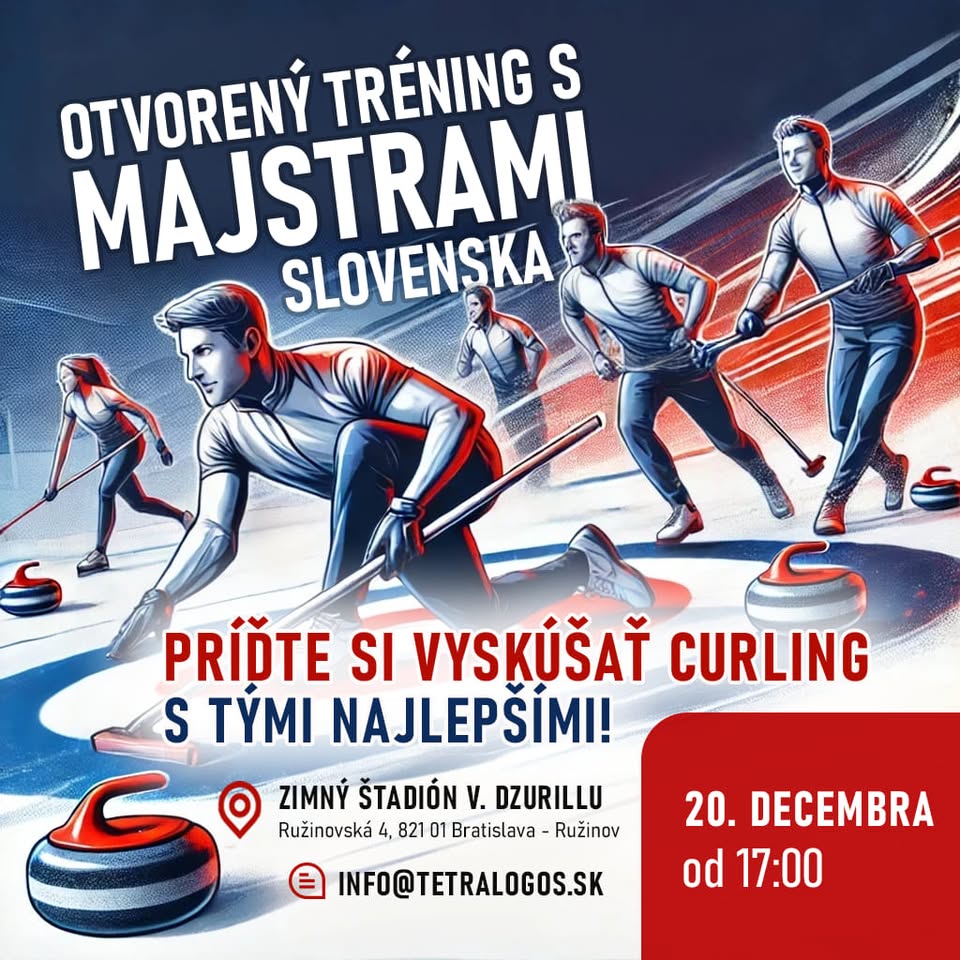 Otvorený tréning s majstrami SR v  curlingu