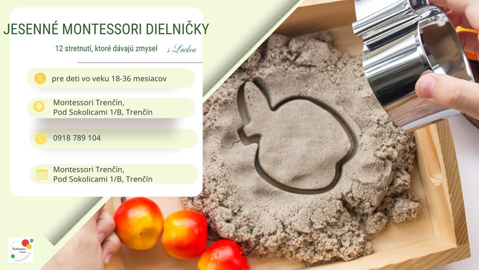 Jesenné montessori dielničky pre deti vo veku 18-36 mes