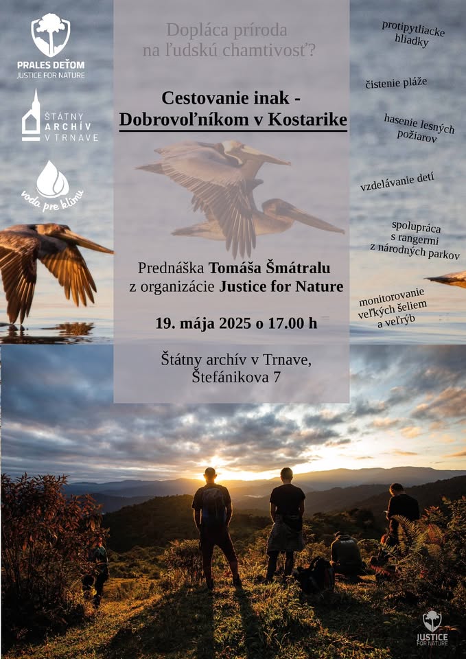 CESTOVANIE INAK - DOBROVOĽNÍKOM V KOSTARIKE