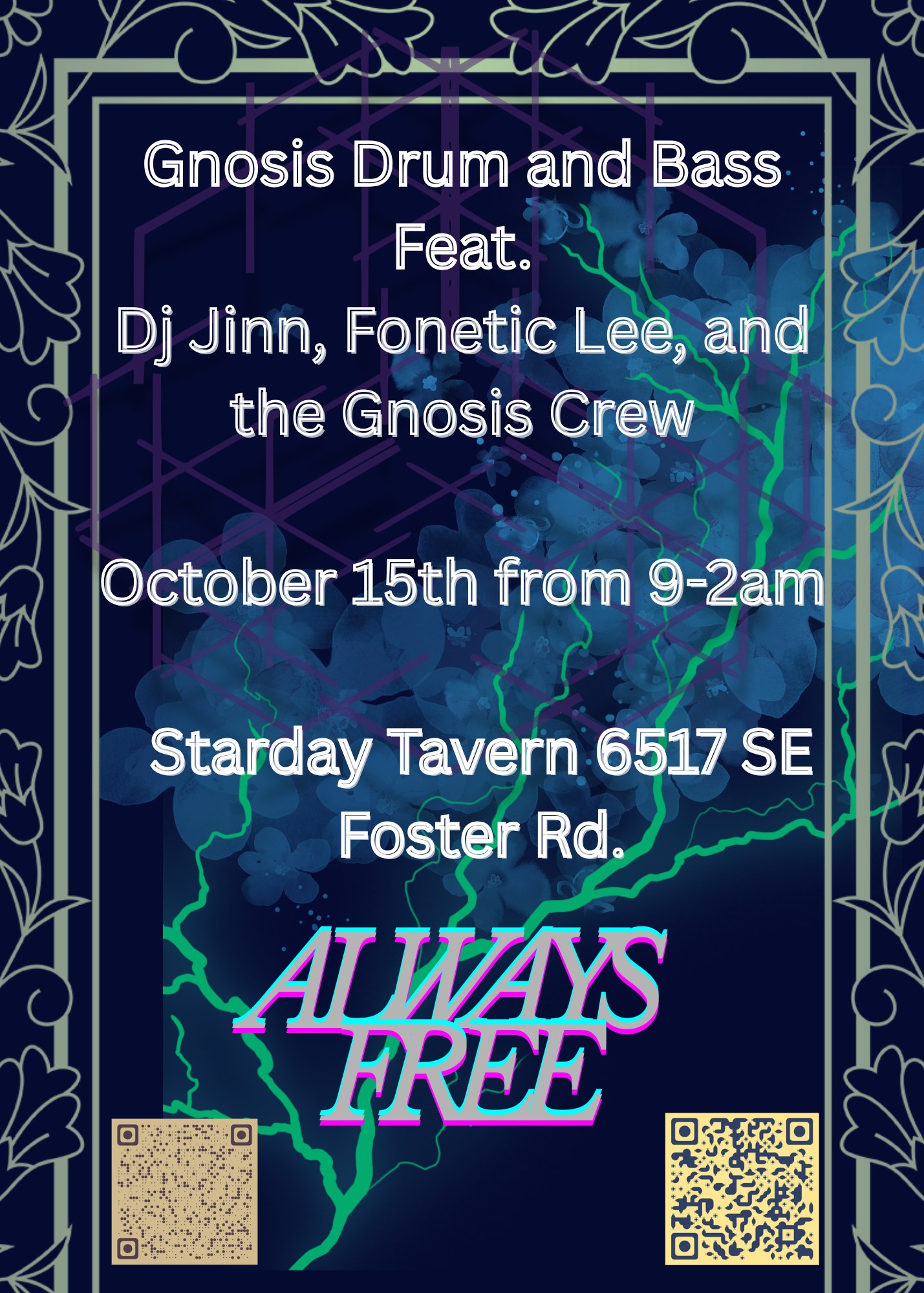 Gosis Drum & Bass Feat. DJ Jinn, Fonetic Lee, and The Gnosis Crew