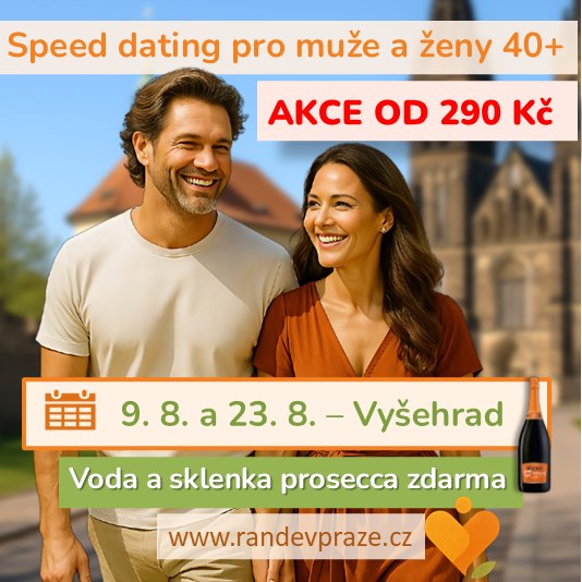 Rychlé rande na Vyšehradě 40 - 55 let