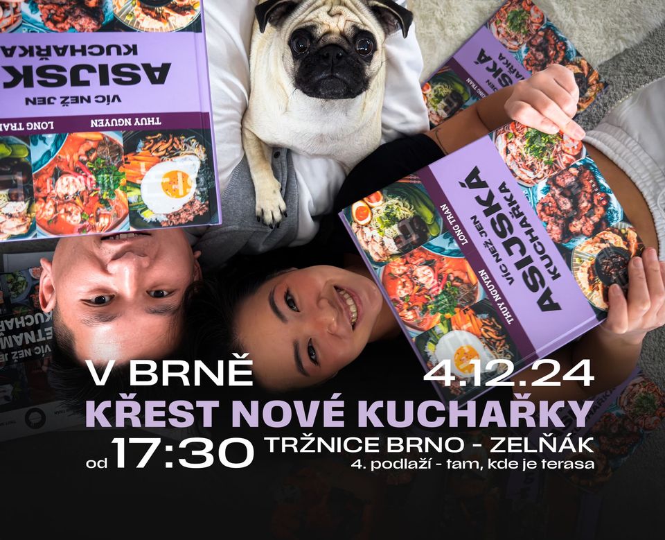 COMEBACK event: křest Víc než jen asijské kuchařky