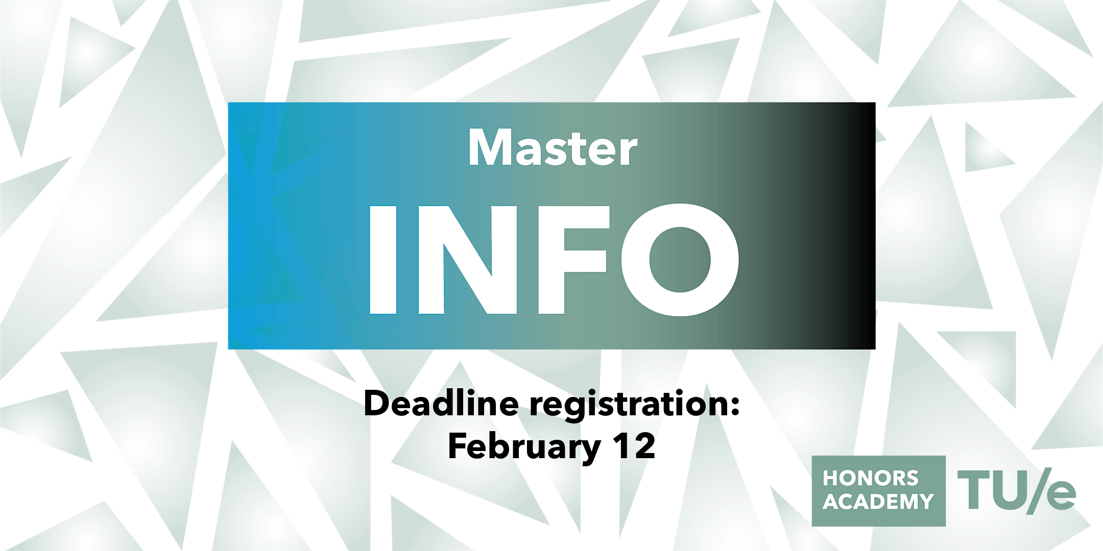 Honors Master info event
