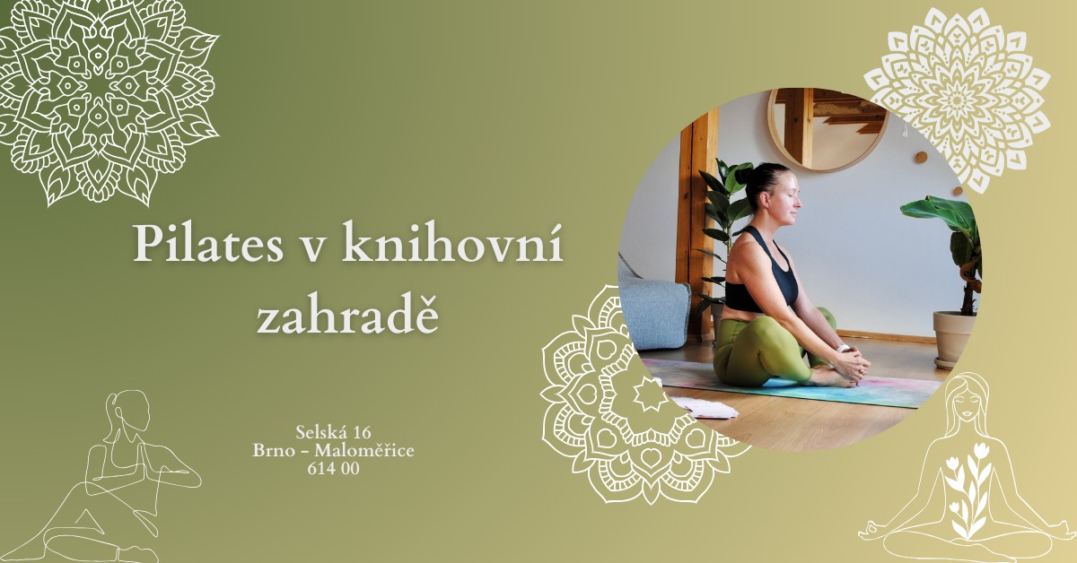 Pilates v knihovní zahradě 🌿