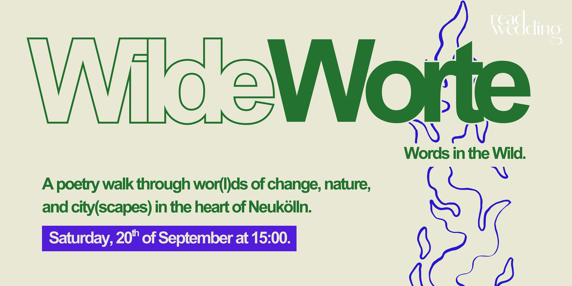 Wilde Worte: Creative Walk at FLYLEAF Neukölln