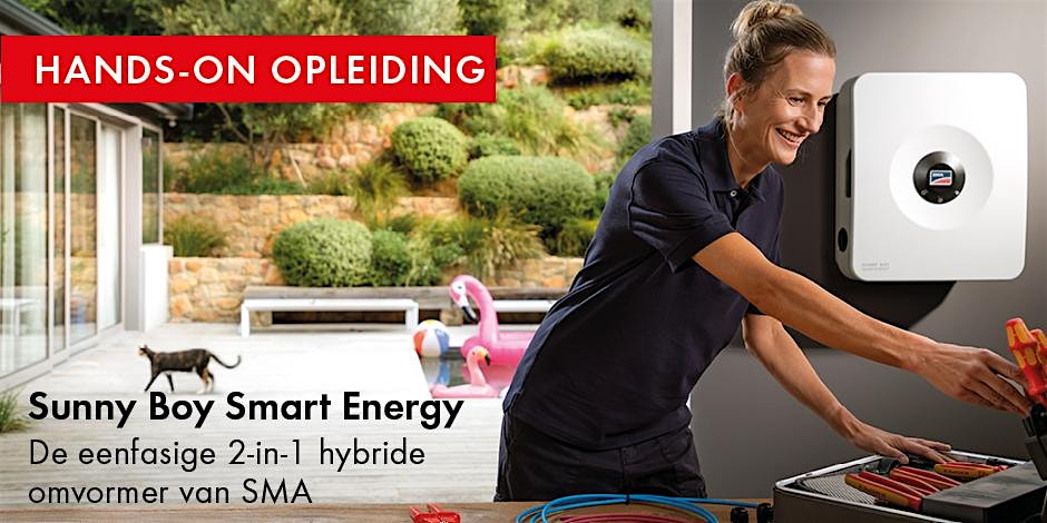 SMA oplossingen voor residentiële systemen + hands-on SBSE hybride omvormer