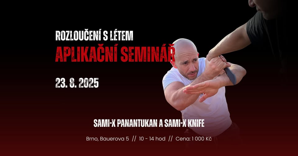 Aplikační seminář // SAMI-X Panantukan a SAMI-X Knife