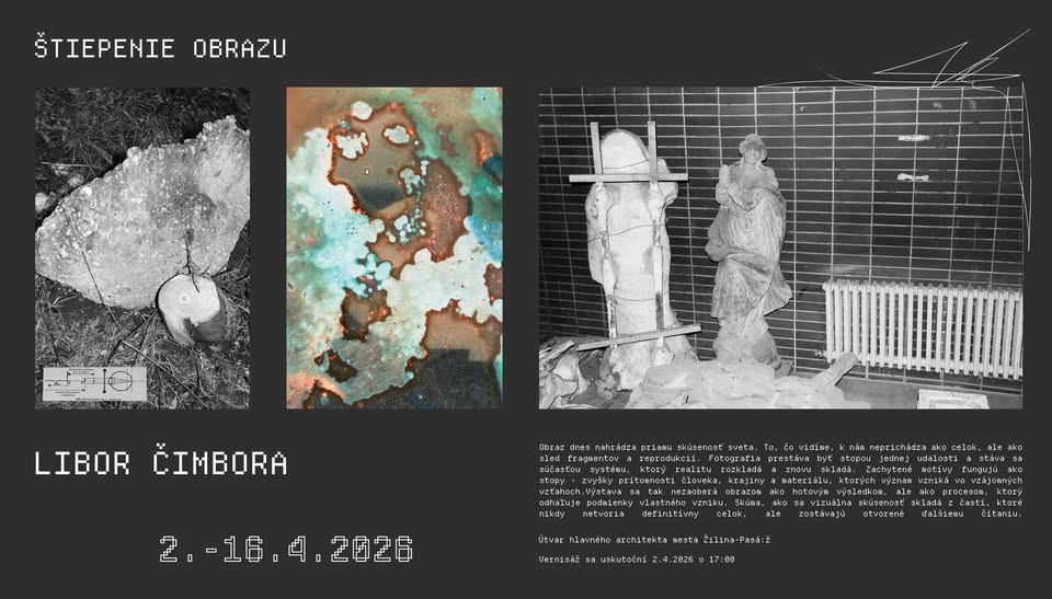 VÝSTAVA: Libor Čimbora: Štiepenie obrazu
