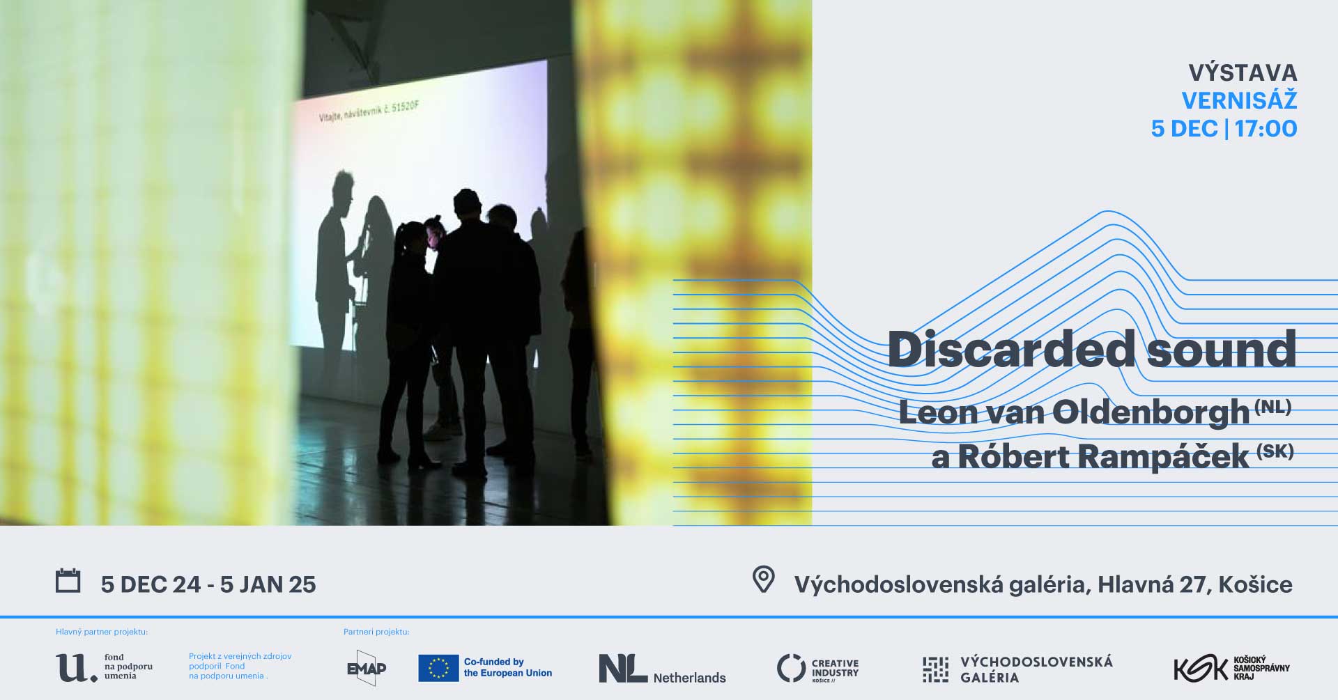 Discarded sound // Róbert Rampáček x Leon van Oldenborgh