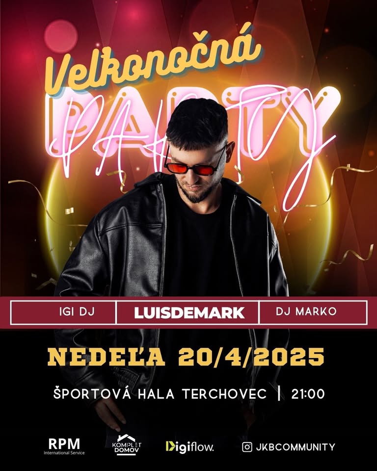 Veľkonočná párty v Terchovej Na ktorú nezabudneš❗️🔥