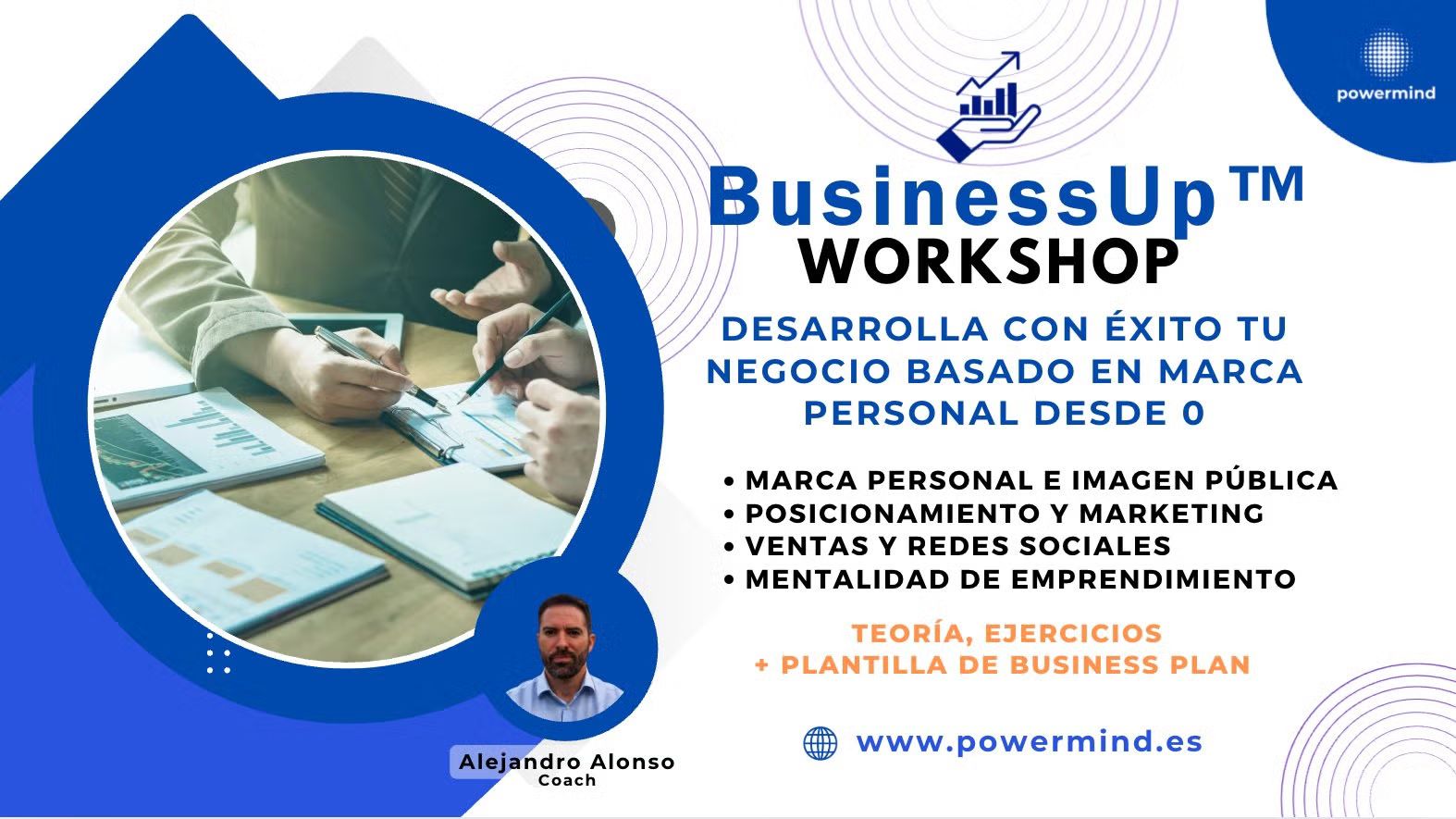🎯 Workshop BusinessUp™: Desarrolla con Éxito tu Negocio desde 0