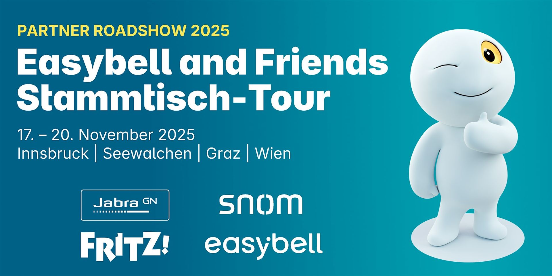 Easybell Stammtisch-Tour 2025 | Wien